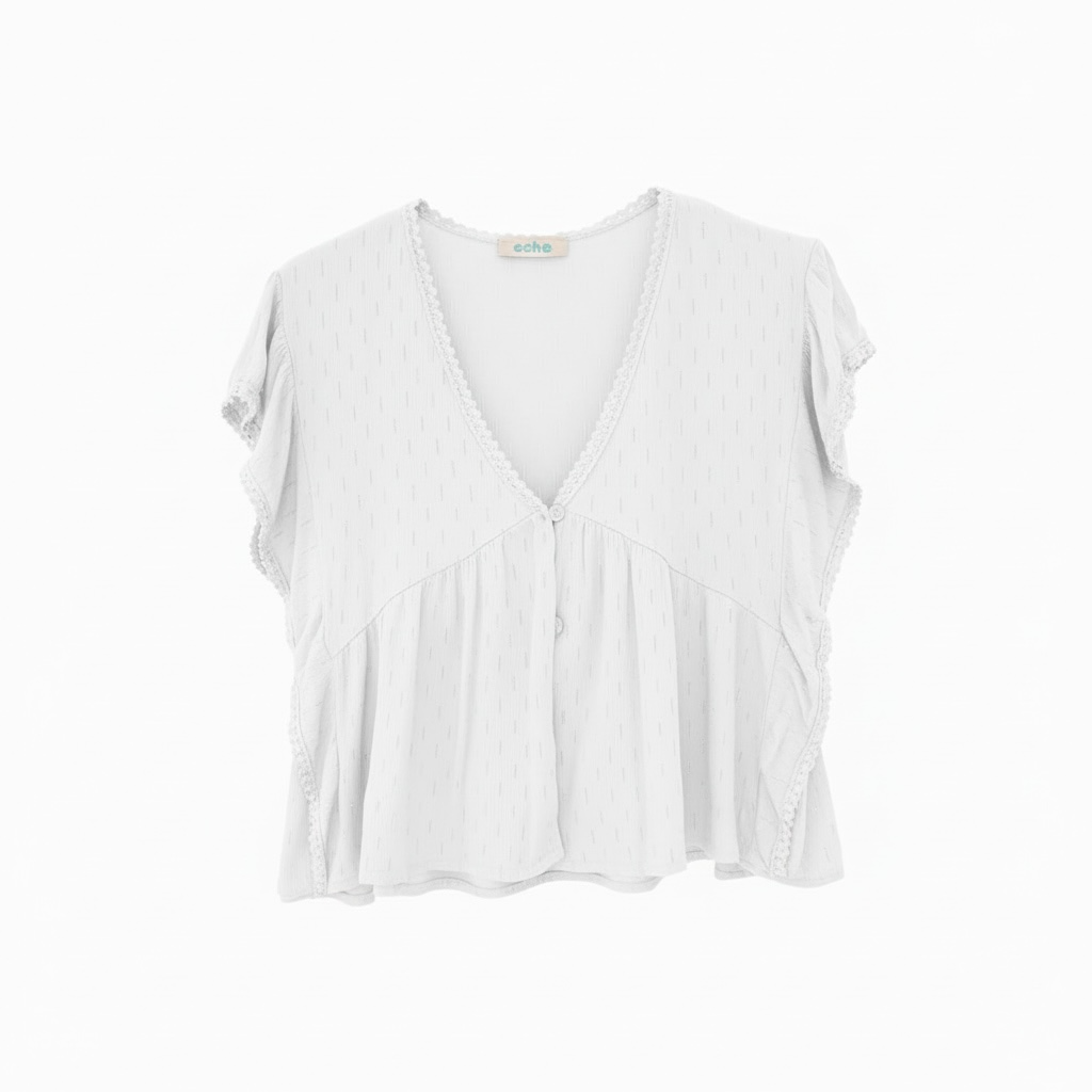 BLUSA CUELLO PICO