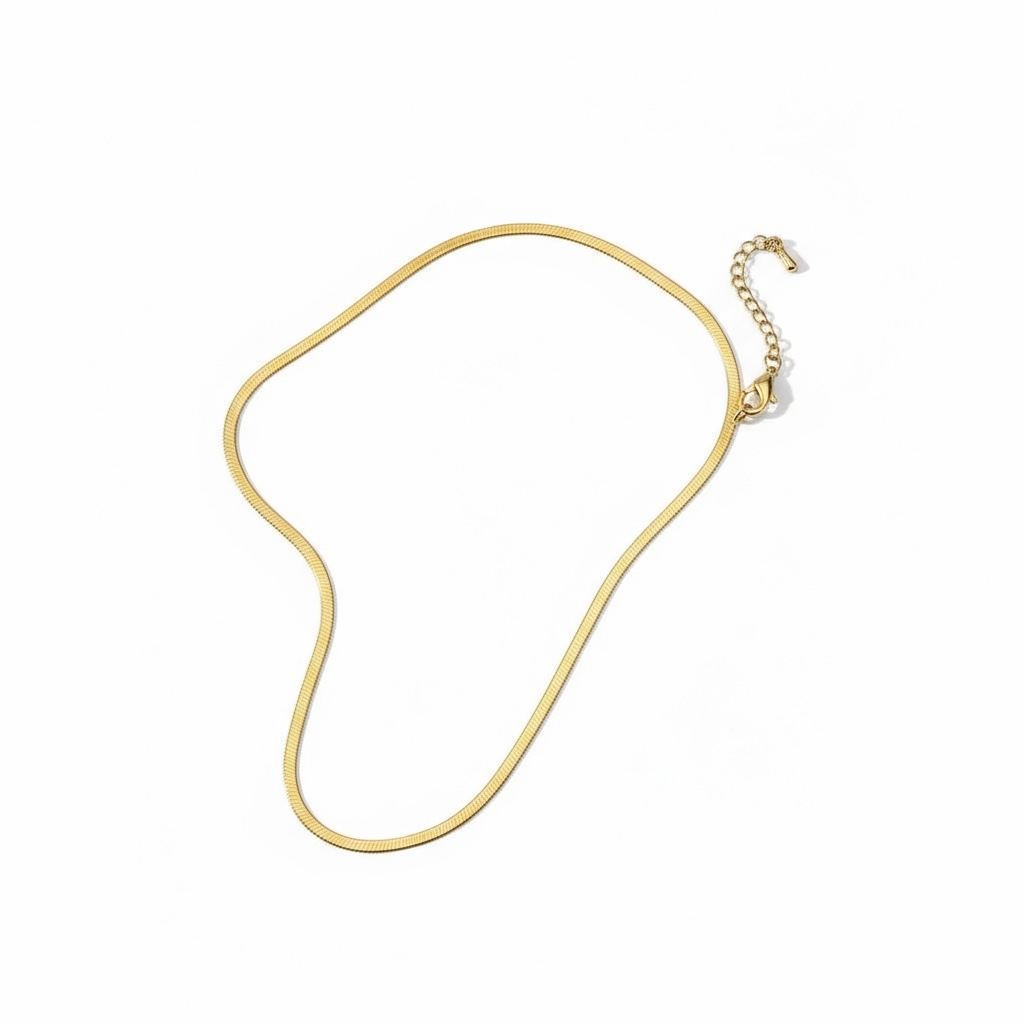 COLLAR PLANO DORADO
