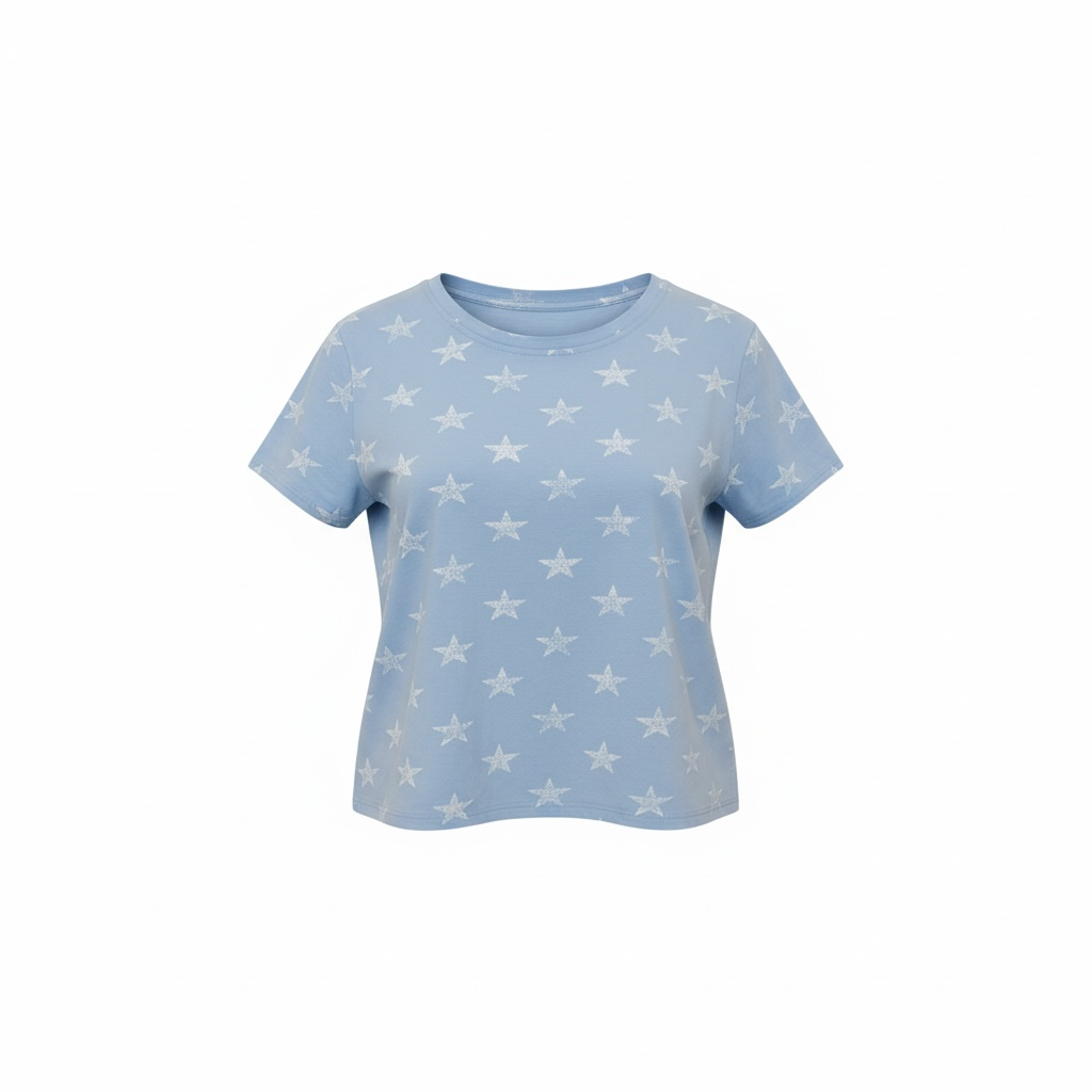 CAMISETA ALGODÓN ESTRELLAS